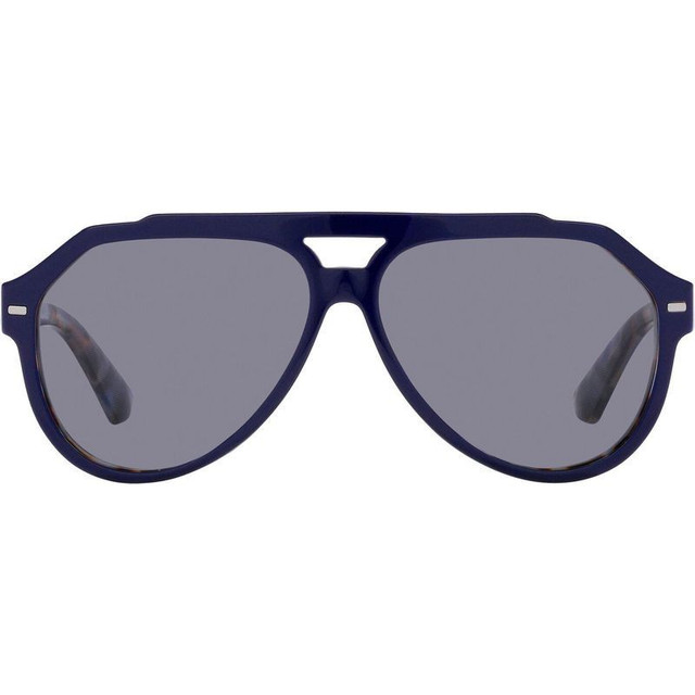 Dolce & Gabbana DG4452F - Blue on Blue Havana/Grey Lenses