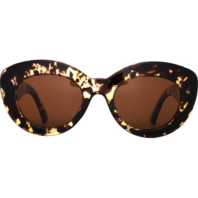 Stella - Honey Turtle/Brown Polarised Lenses