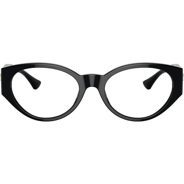 Versace Glasses VE3345 - Black/Clear Lenses 54 Eye Size