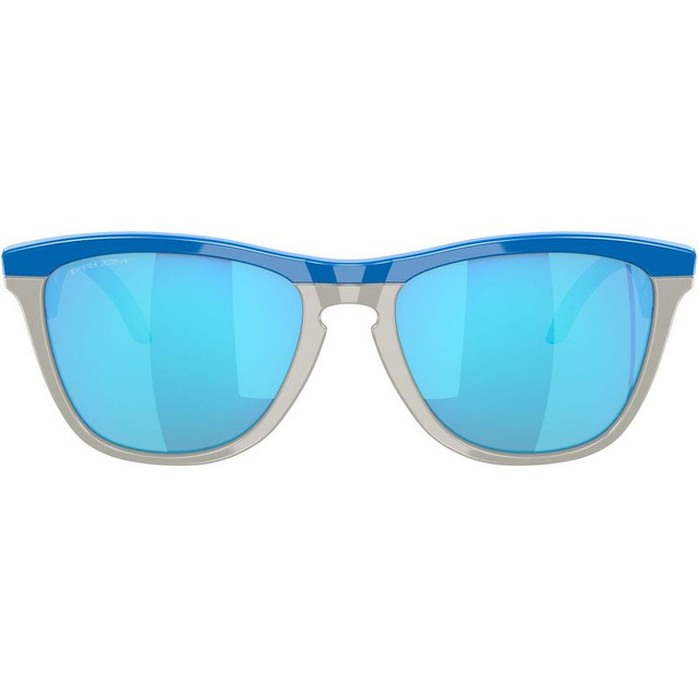 Frogskins Hybrid - Primary Blue and Cool Grey/Prizm Sapphire Lenses