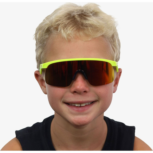 Oakley Youth Resistor - Tennis Ball Yellow/Prizm Ruby Lenses