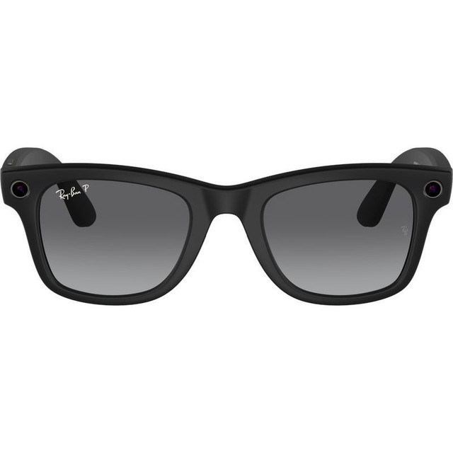 Meta Wayfarer Large RW4008 - Matte Black/Graphite Gradient Polarised Lenses