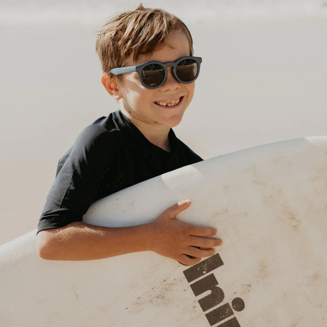 Kids Eco - Ocean Dark Blue/Smoke Lenses