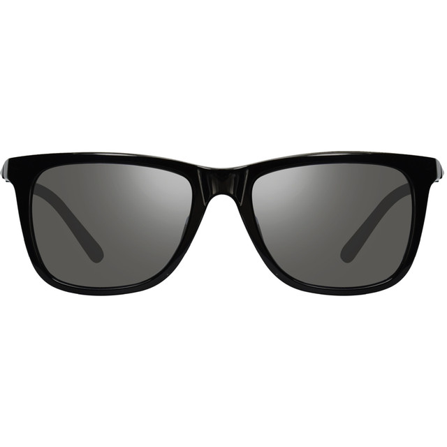 Revo Cove - Black/Graphite Silver Flash Polarised