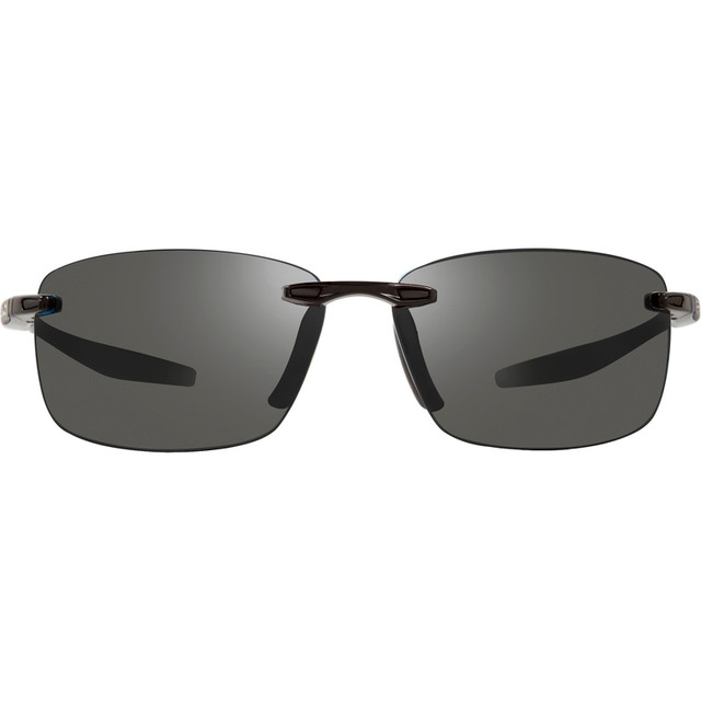 Descend N - Black/Graphite silver Flash Mirror Polarised Lenses