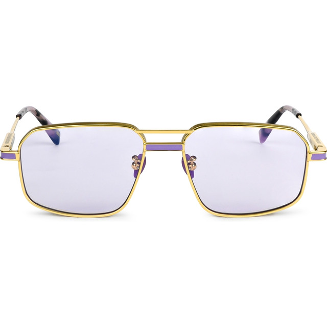 Mr Nank - Gold and Lavender/Purple Photochromic Lenses