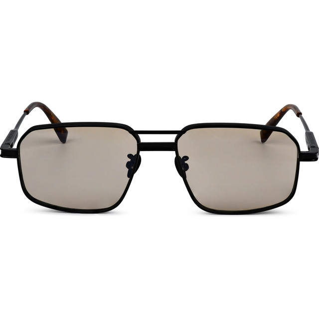 Oscar & Frank Mr Nank - Matte Black/Cola Photochromic Lenses