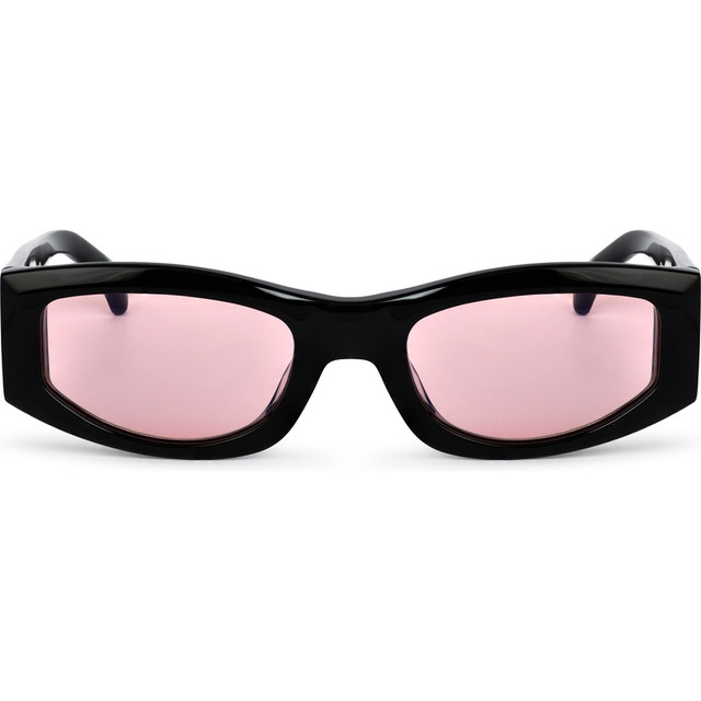 Oscar & Frank Garden Grove - Gloss Black/Pink Photochromic Lenses