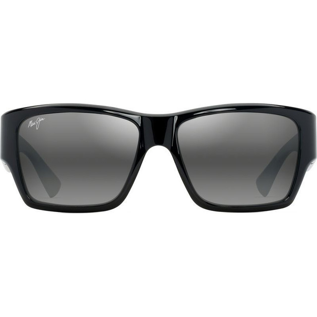 Maui Jim Ka'olu - Shiny Black/Neutral Grey Glass Polarised Lenses