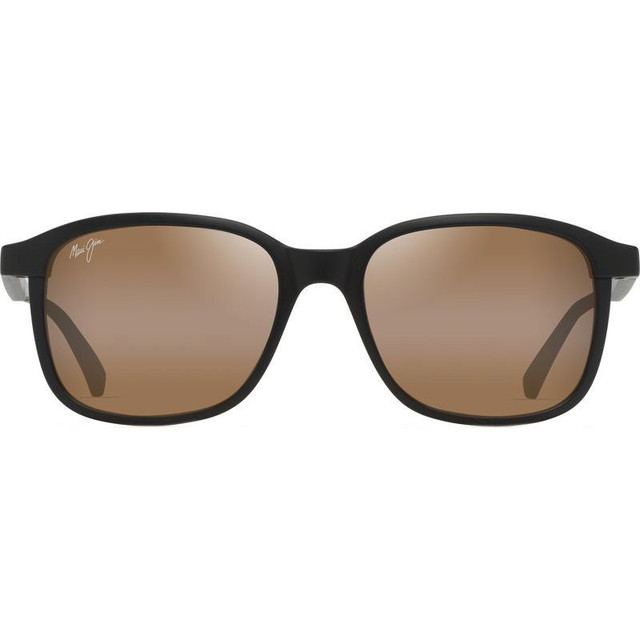 Maui Jim Makuahine Alt Fit - Matte Brown/HCL Bronze Polarised Glass Lenses