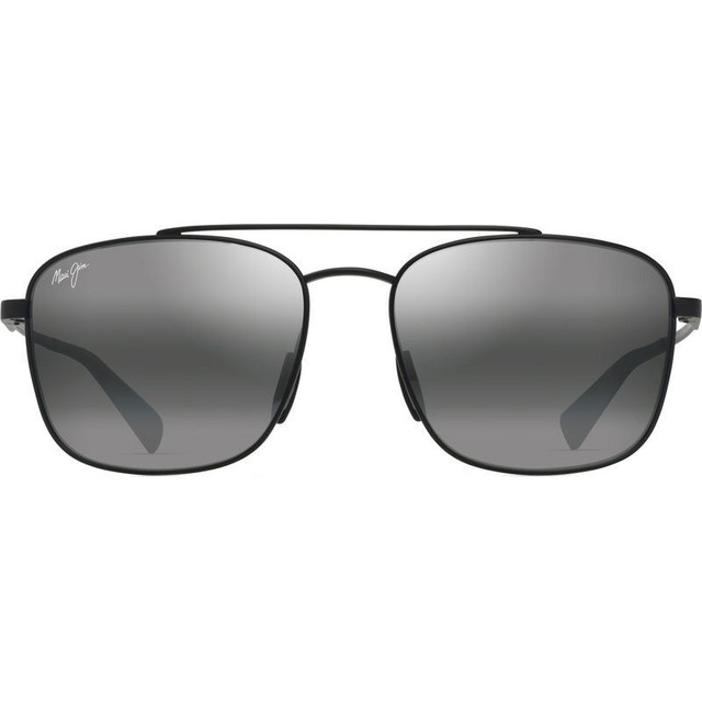 Piwai Alt Fit - Matte Black and Grey/Neutral Grey Polarised Lenses