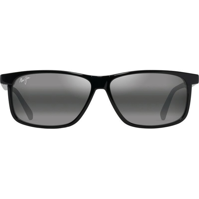 Maui Jim Pulama - Shiny Black/Neutral Grey Polarised Glass Lenses