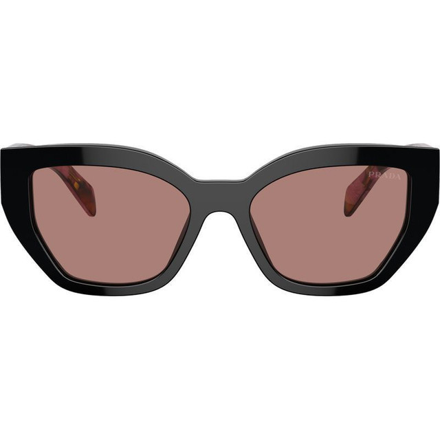 Prada PRA09SF - Mahogany/Light Brown Lenses