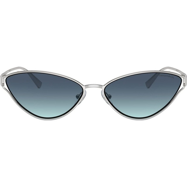 TF3095 - Silver/Azure Gradient Blue Lenses