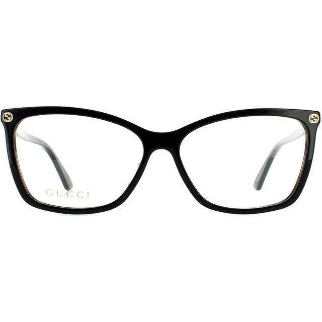 OUTLET Gucci GG00250 Glasses (O) - Black/Clear Lenses