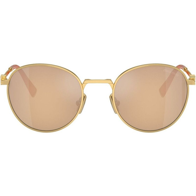 Miu Miu MU55ZS - Gold/Gold Mirror Lenses