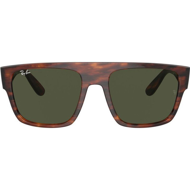 Ray-Ban Drifter RB0360S - Striped Havana/Green Glass Lenses