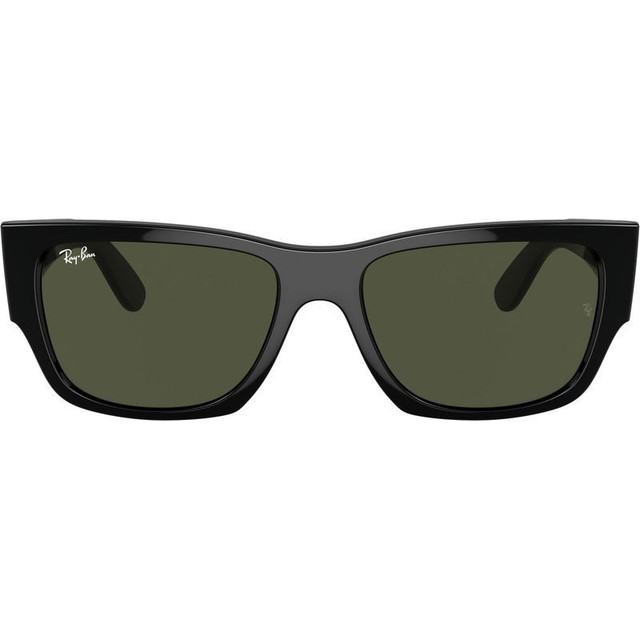 Ray-Ban Carlos RB0947S - Black/Green Glass Lenses