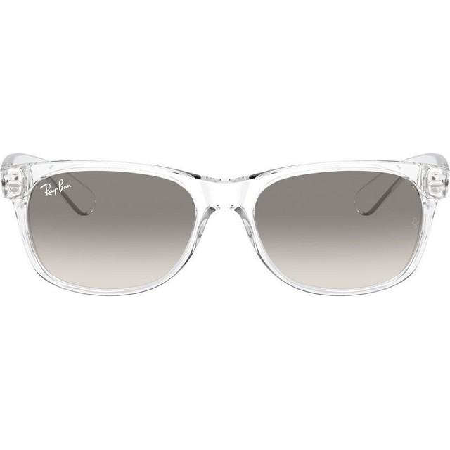 Ray-Ban New Wayfarer Classic RB2132 - Transparent/Grey Clear Gradient Glass Lenses 55 Eye Size