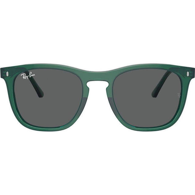 RB2210 - Transparent Green/Dark Grey Glass Lenses