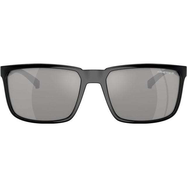 Stripe AN4251 - Recycled Black/Grey Silver Mirror Polarised Lenses