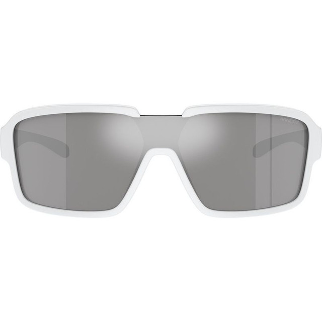 Fresa AN4335 - Shiny Matte White/Light Grey Silver Mirror Lenses