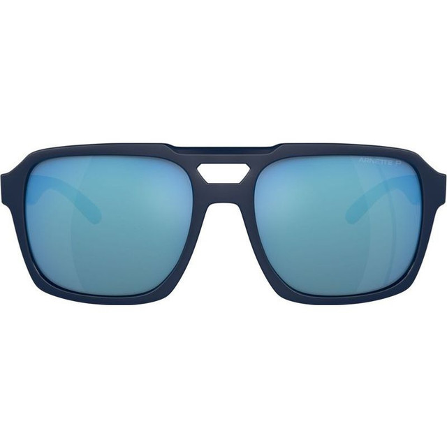 Keia AN4339 - Shiny Matte Dark Blue/Water Mirror Polarised Lenses