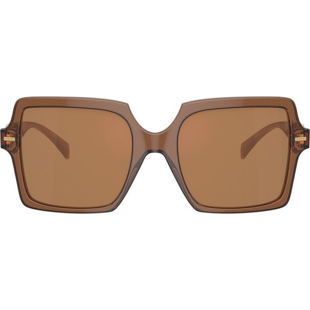 OUTLET Versace VE4441 (O) - Transparent Brown/Brown and Orange Metallic Lenses