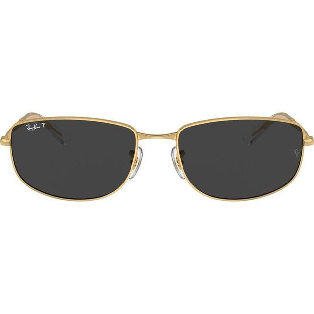 Ray-Ban RB3732 - Arista Gold/Black Polarised Glass Lenses 56 Eye Size