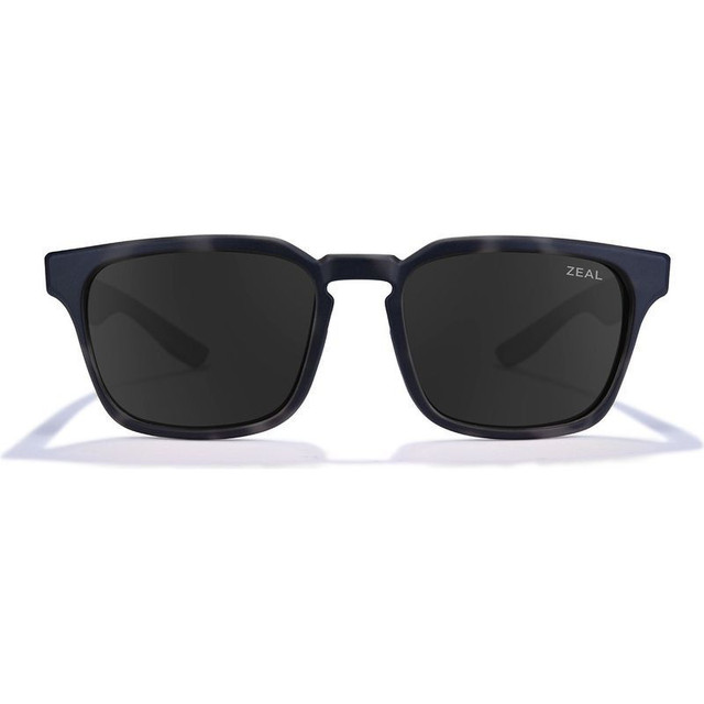 Whittier - Transparent Grey Havana/Dark Grey Polarised Lenses