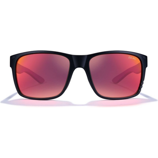 Brewer - Matte Black/Phoenix Mirror Polarised Lenses