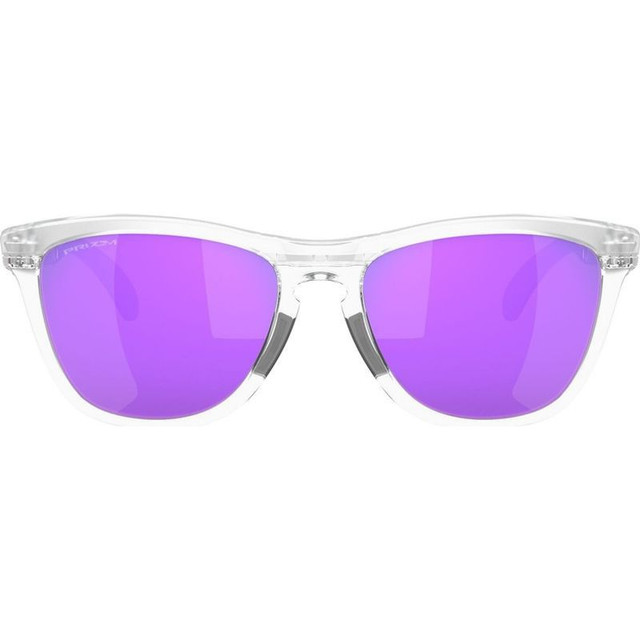 Frogskins Range (A) - Matte Clear/Prizm Violet Mirror Lenses