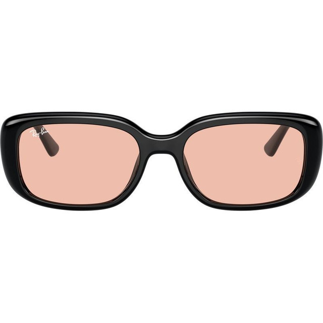 Ray-Ban RB4421D - Black/Dark Pink Lenses