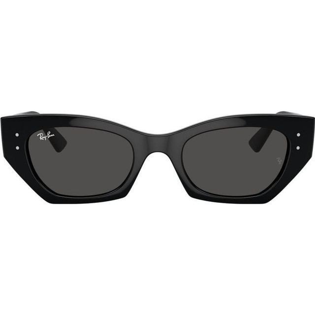 Zena RB4430 - Black/Dark Grey Lenses 52 Eye Size