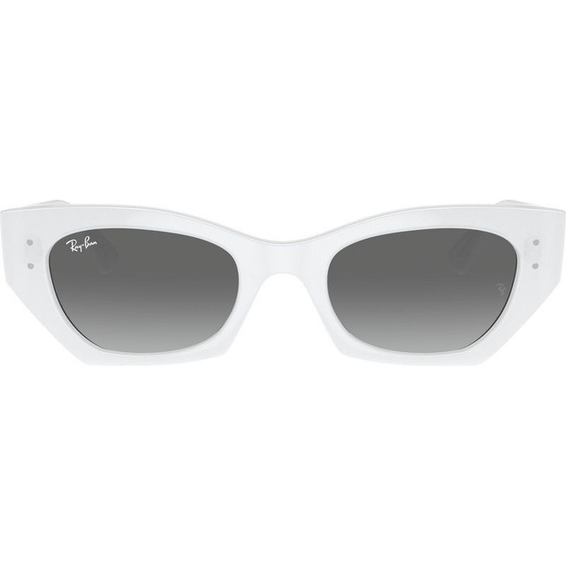 Zena RB4430 - White Snow/Grey Gradient Lenses 52 Eye Size