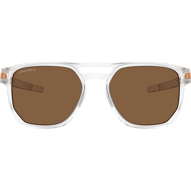 Oakley Latch Beta - Matte Clear/Prizm Bronze Lenses