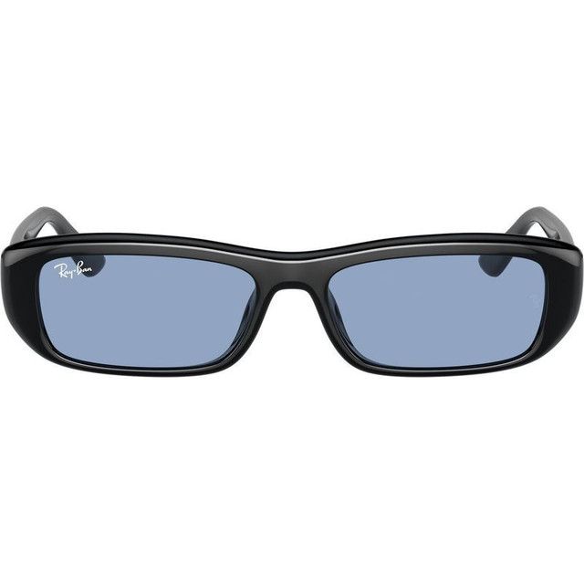 RB4436D - Black/Light Blue Lenses