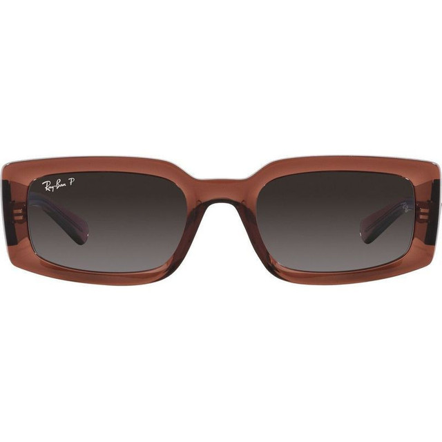 Ray-Ban Kiliane RB4395 (O) - Transparent Brown/Grey Polarised Lenses