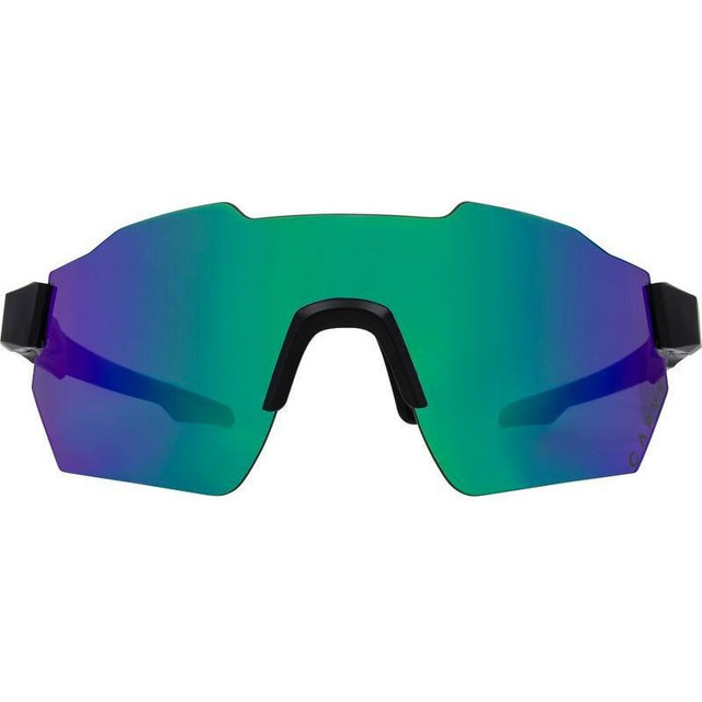 Carve Level Up - Matte Black/Green and Green Iridium Mirror Lenses