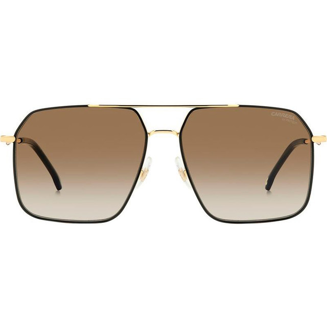 Carrera 333/S - Black Gold/Black Brown Green Gradient Lenses