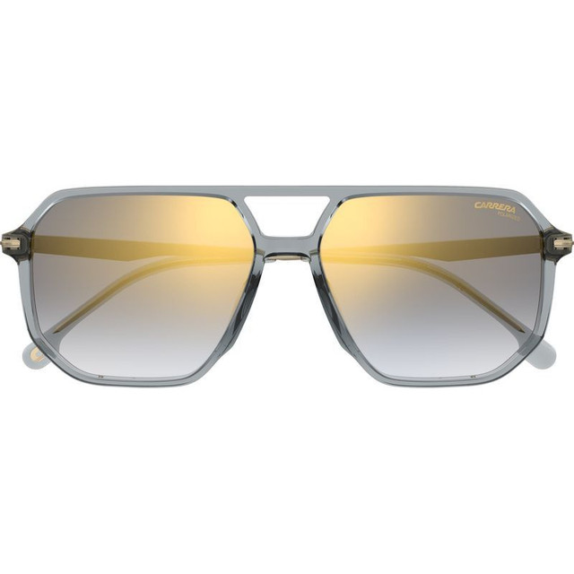 Carrera 324/S - Grey/Grey Gold Mirror Lenses