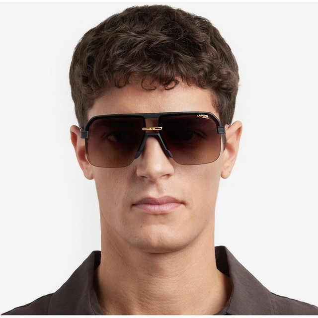 Carrera 1066/S - Matte Black/Brown Gradient Lenses