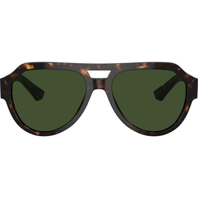 DG4466F - Havana/Dark Green Lenses