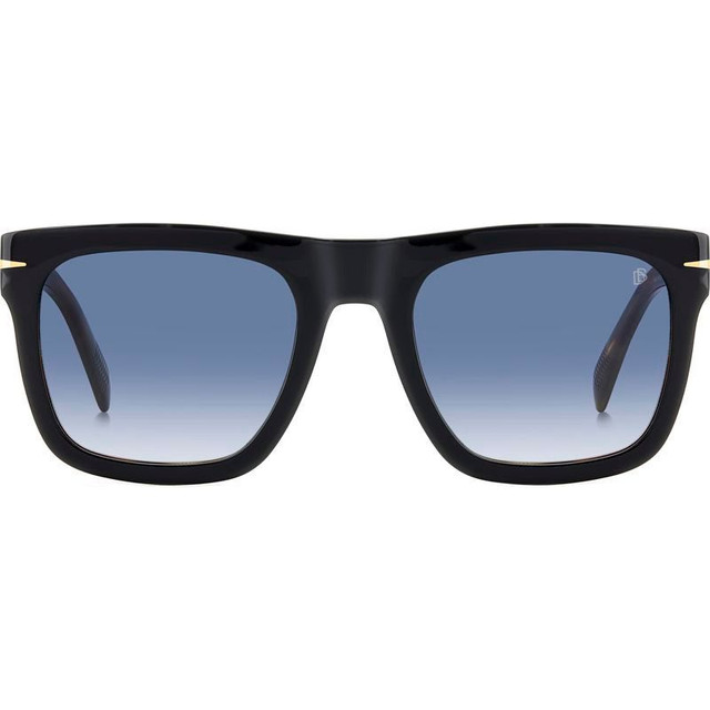 DB 7000/S Flat - Black Havana/Dark Blue Gradient Lenses