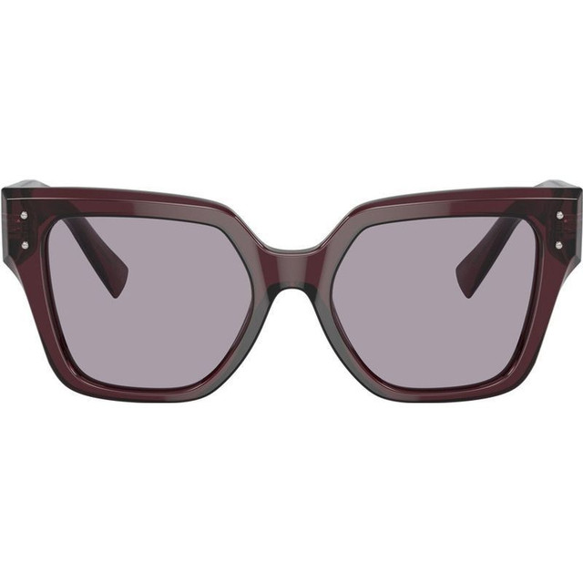 Dolce & Gabbana DG4471 - Transparent Violet/Lilac Isa Black Silver Mirror Lenses