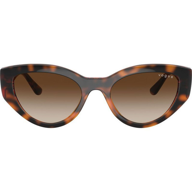 Vogue Eyewear VO5566S - Dark Havana/Brown Gradient Lenses