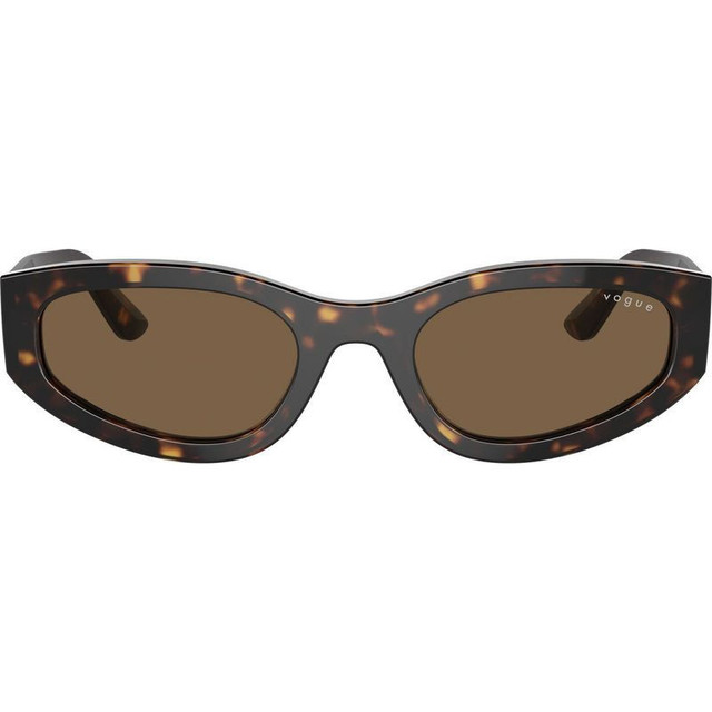 Vogue Eyewear VO5585S - Dark Havana/Dark Brown Lenses