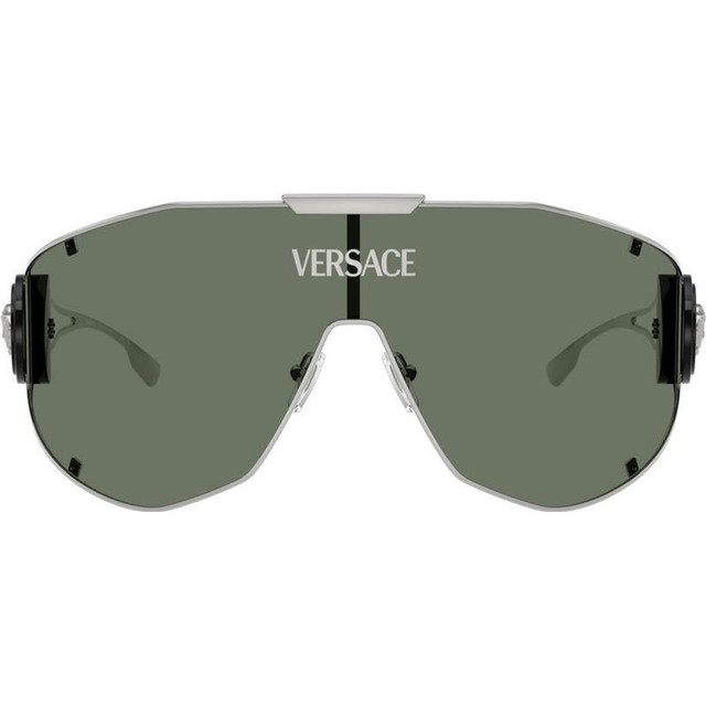 Versace VE2268 - Silver/Dark Green Lenses