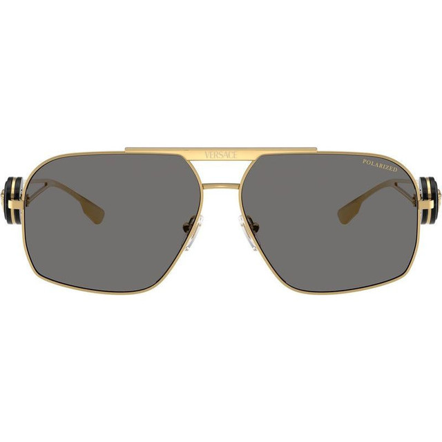 Versace VE2269 - Gold/Dark Grey Polarised Lenses