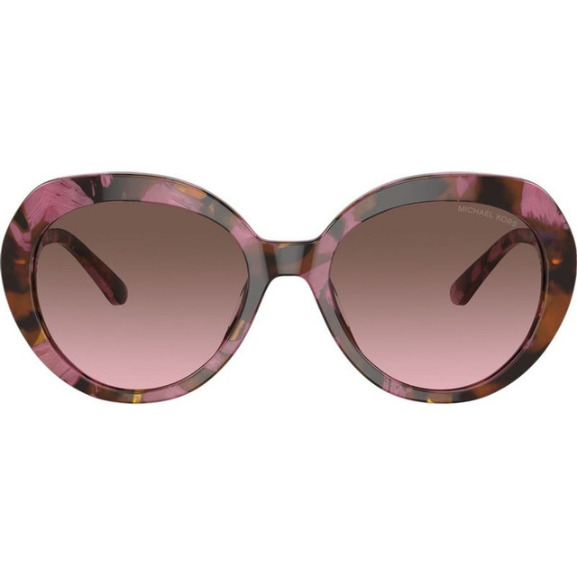 Michael Kors San Lucas MK2214U - Plum Graphic Tortoise/Cordovan Gradient Lenses